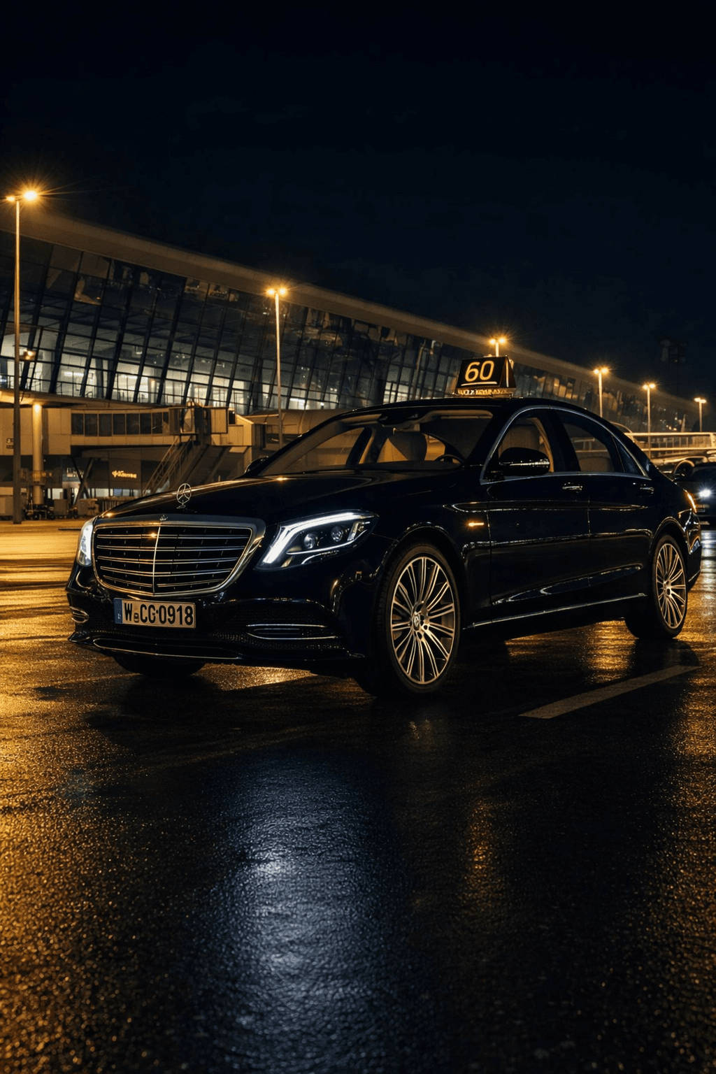 Luxury airport transfer service - Premium ground transportation