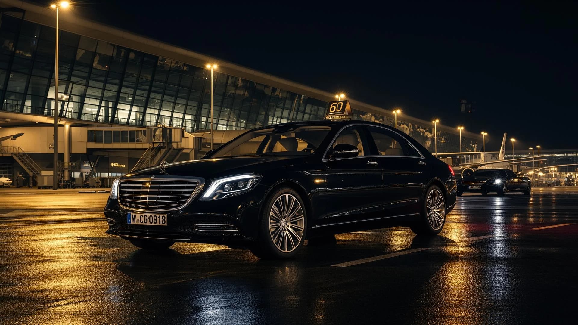Luxury airport transfer service - Premium ground transportation